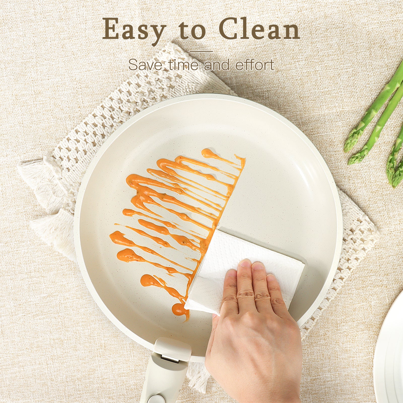 GIPP Large Size 21 Piece Pots and Pans Set Non Stick,with 12 inch Frying Pan,Cookware Set with Detachable Handles, Safe for Ovens and Dishwashers,Induction Cookers RV Kitchen